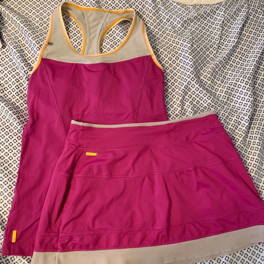 Lole tennis/sports set. Size M